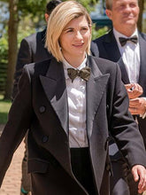 Jodie Whittaker Doctor Who Season 12 Black Coat